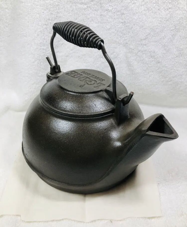 Lodge ビンテージ鋳鉄製ケトル 2.4L 本物 2F-PL LODGE 希少 Lodge Lodge ビンテージ鋳鉄製ケトル 2.4L 本物 2F-PL LODGE 希少 Lodge