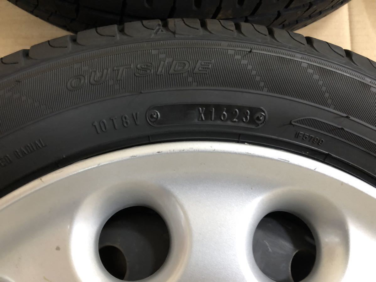 23年製 ダンロップ エナセーブEC204 155/65R14 ダイハツ ムーブコンテ