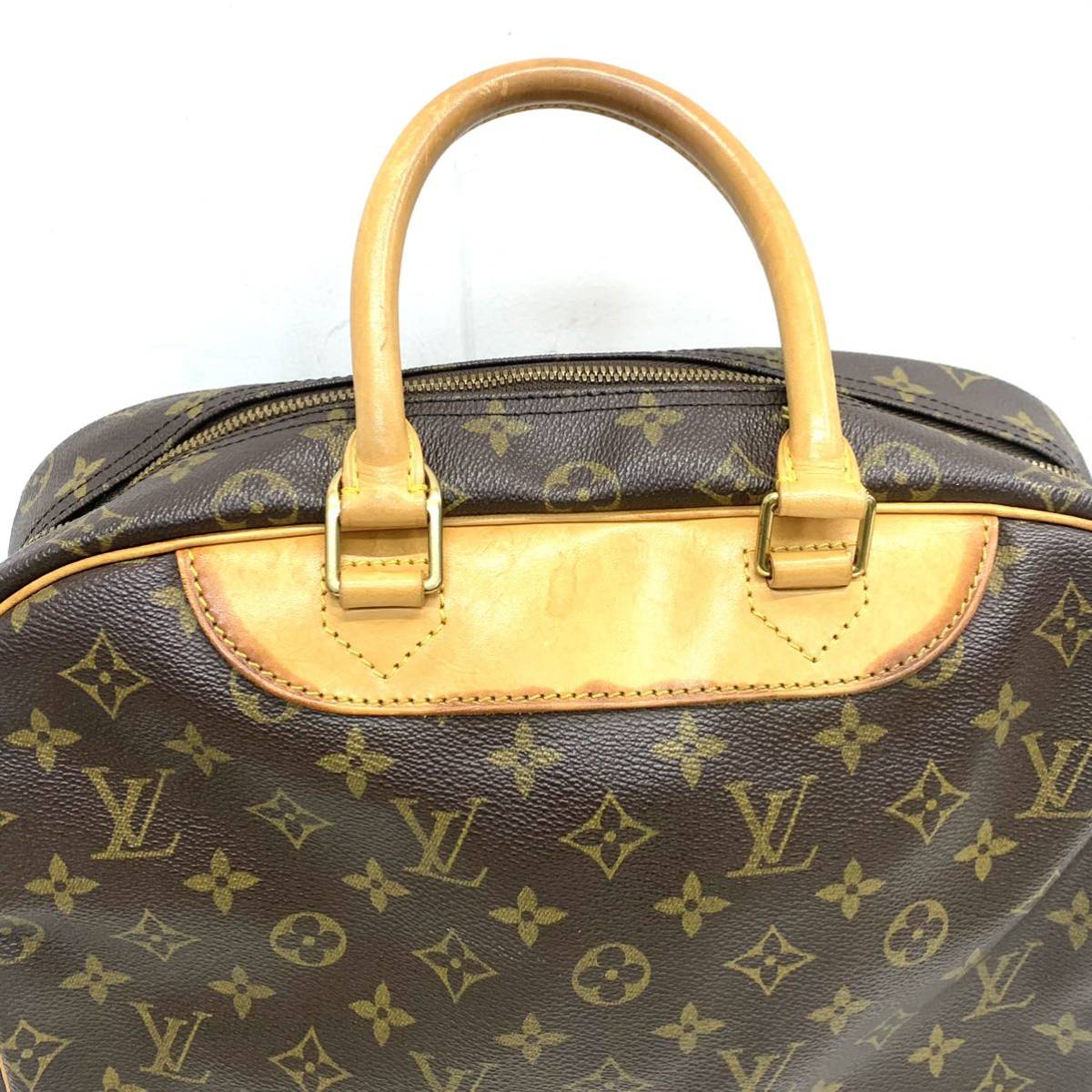 1円スタート】LOUIS VUITTON ルイヴィトン モノグラム ドーヴィル 