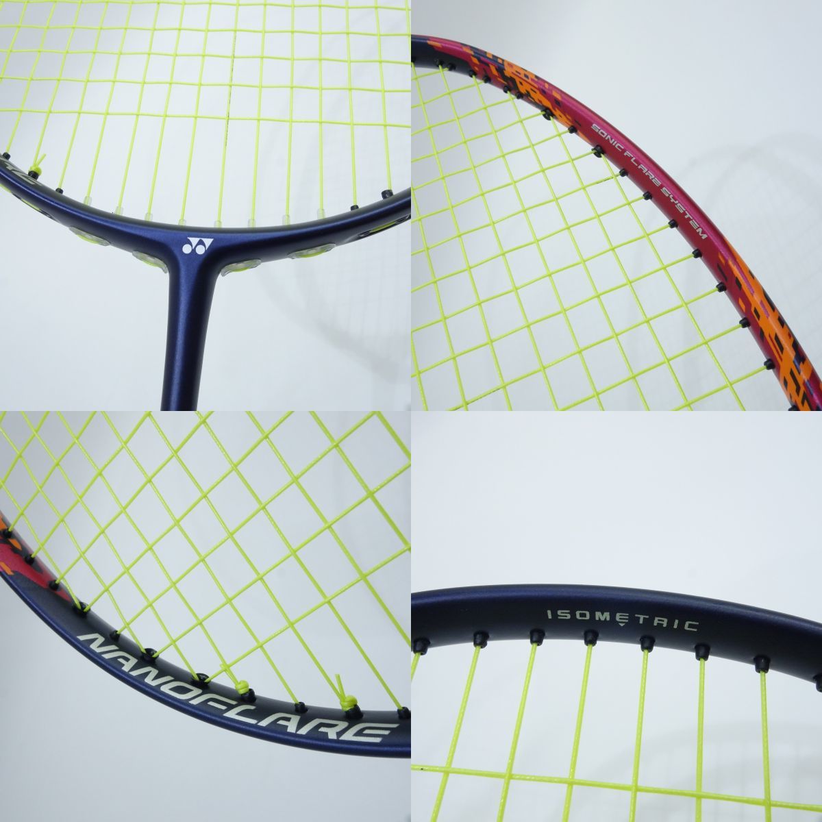 116 YONEX/ヨネックス ナノフレア700 バドミントンラケット サイズ：4U 
