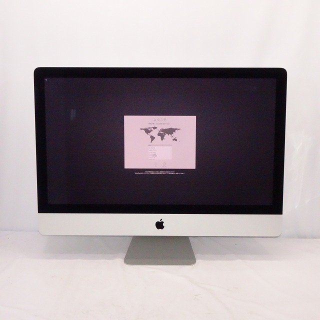 ジャンク Apple iMac 2017 27in core i5 HDD メモリー無し