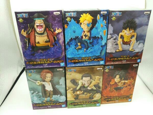 [全6種セット]バンプレスト ワンピース ワールドコレクタブルフィギュア -BURST- ワンピース