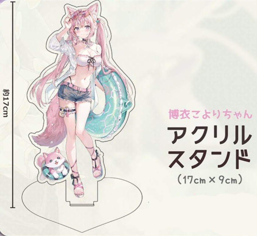 C102 さしみねこ屋 ももこ 会場限定 博衣こより アクリルスタンド