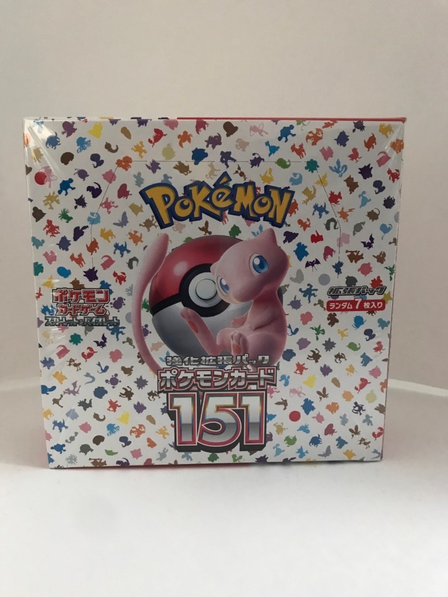 ポケモンカードゲーム 151 新品未開封 受注生産商品 1BOX シュリンク
