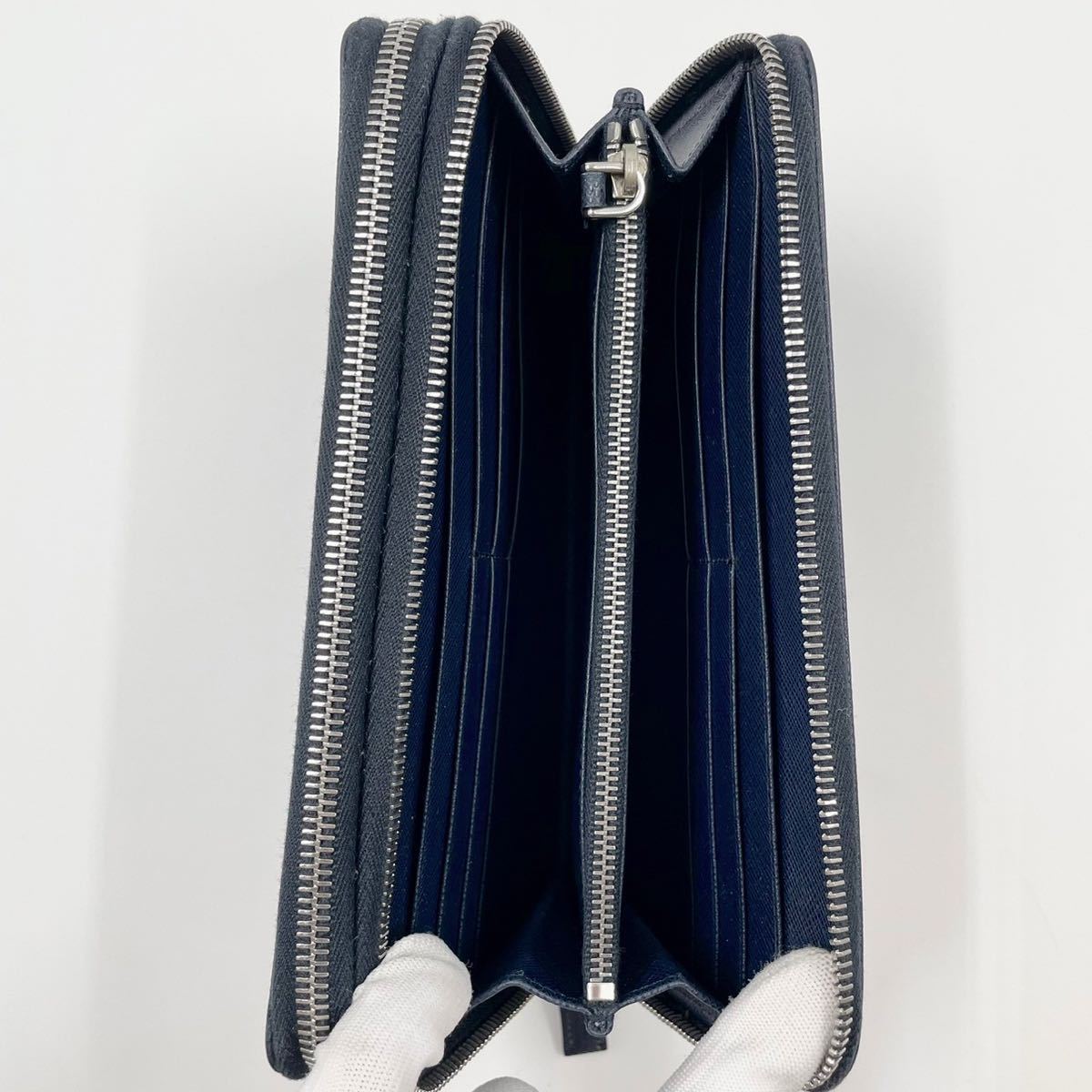 超希少 極美品】PRADA プラダ ダブルファスナー オーガナイザー 長財布 