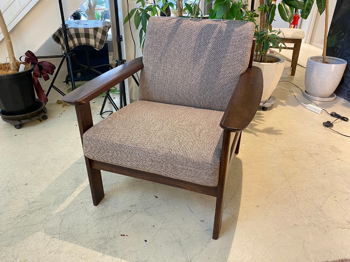 美品 karimoku カリモク chitano チターノ ソファ W131 1シーター 