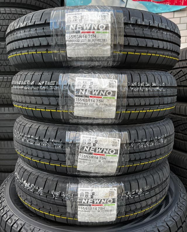 新品　2023年製造　在庫処分　開始価格￥14000～　ブリヂストン　ニューノ　NEWNO　155/65-14　155/65R14　75H　4本　送料無料 
