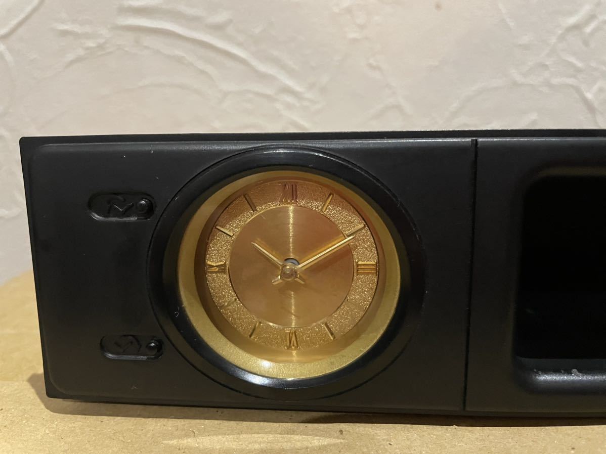 中古 ダイハツ純正 オプション 1din 時計付きボックス トヨタ系 ミラ 
