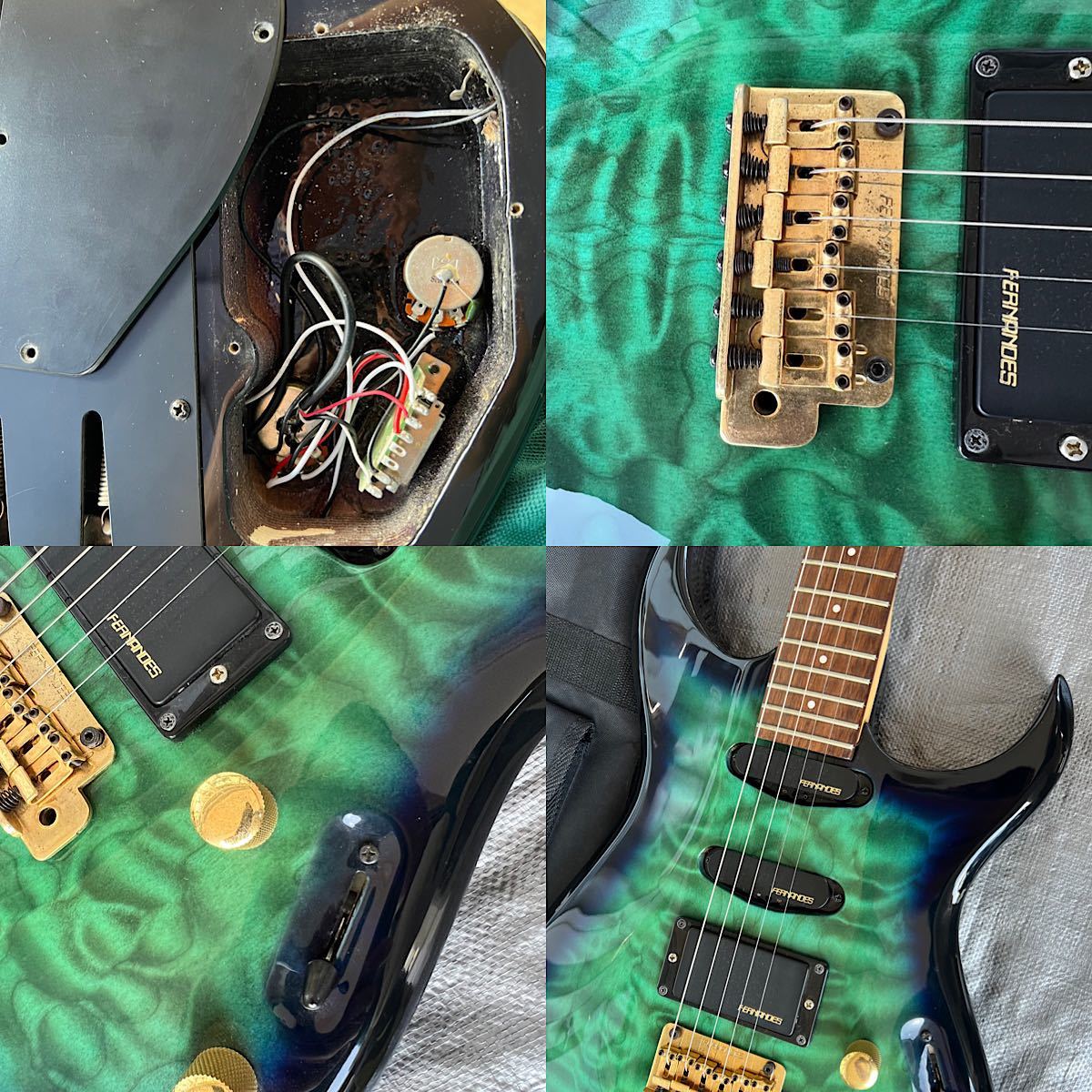 フェルナンデス FERNANDES/FGZタイプ エレキギター 中古品