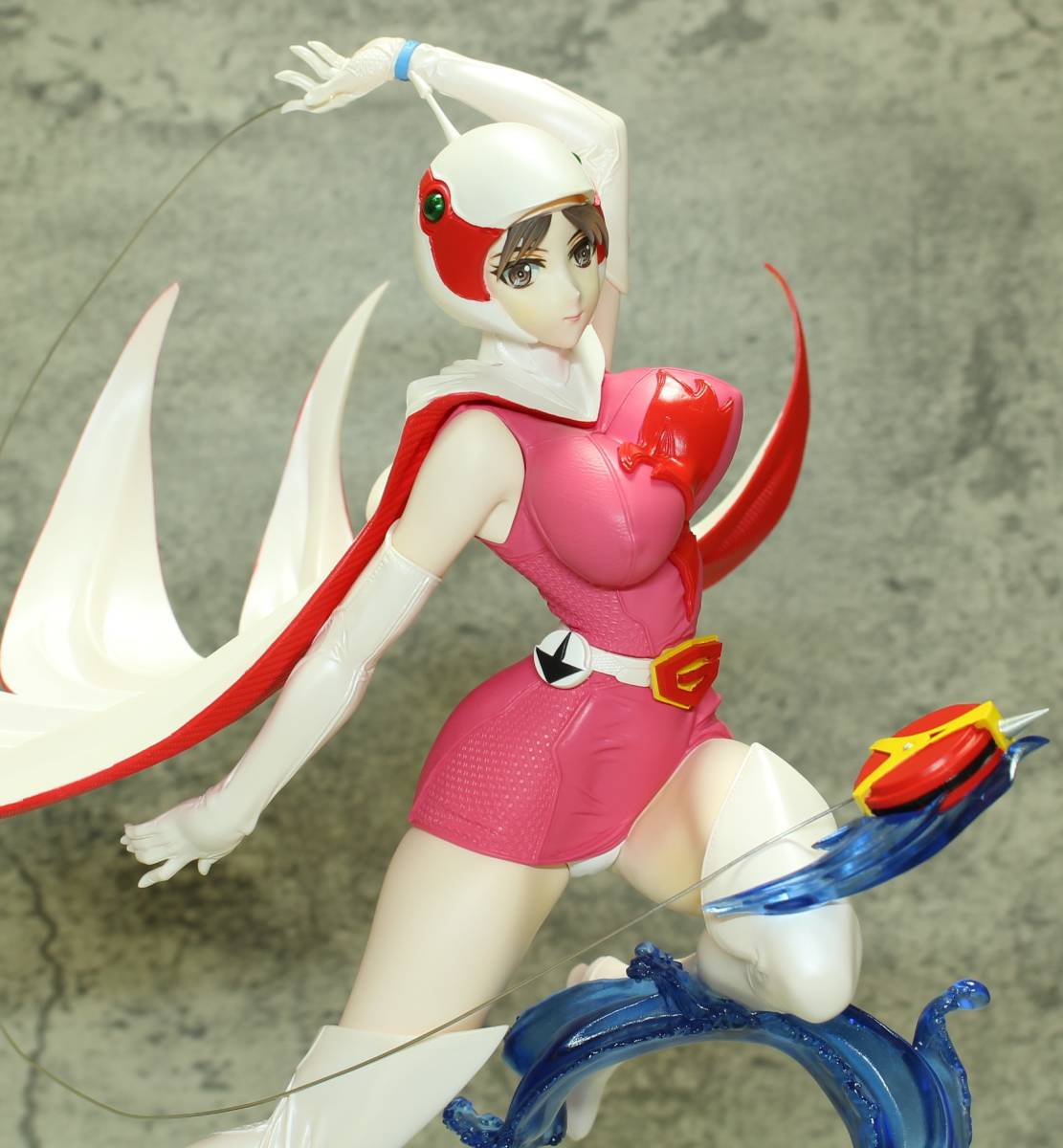 塗装済み 完成品 MERSA 白鳥のジュン 科学忍者隊ガッチャマン 1/6