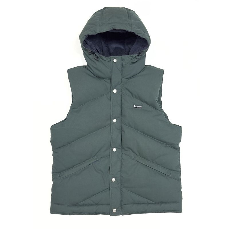 窪塚洋介着 Supreme シュプリーム Hooded Down Vest フーデッドダウン 