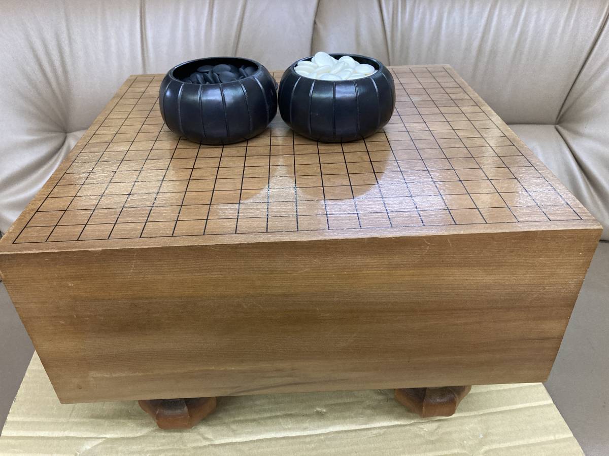 囲碁盤セット　本木目　中古品☆ 売り切り☆