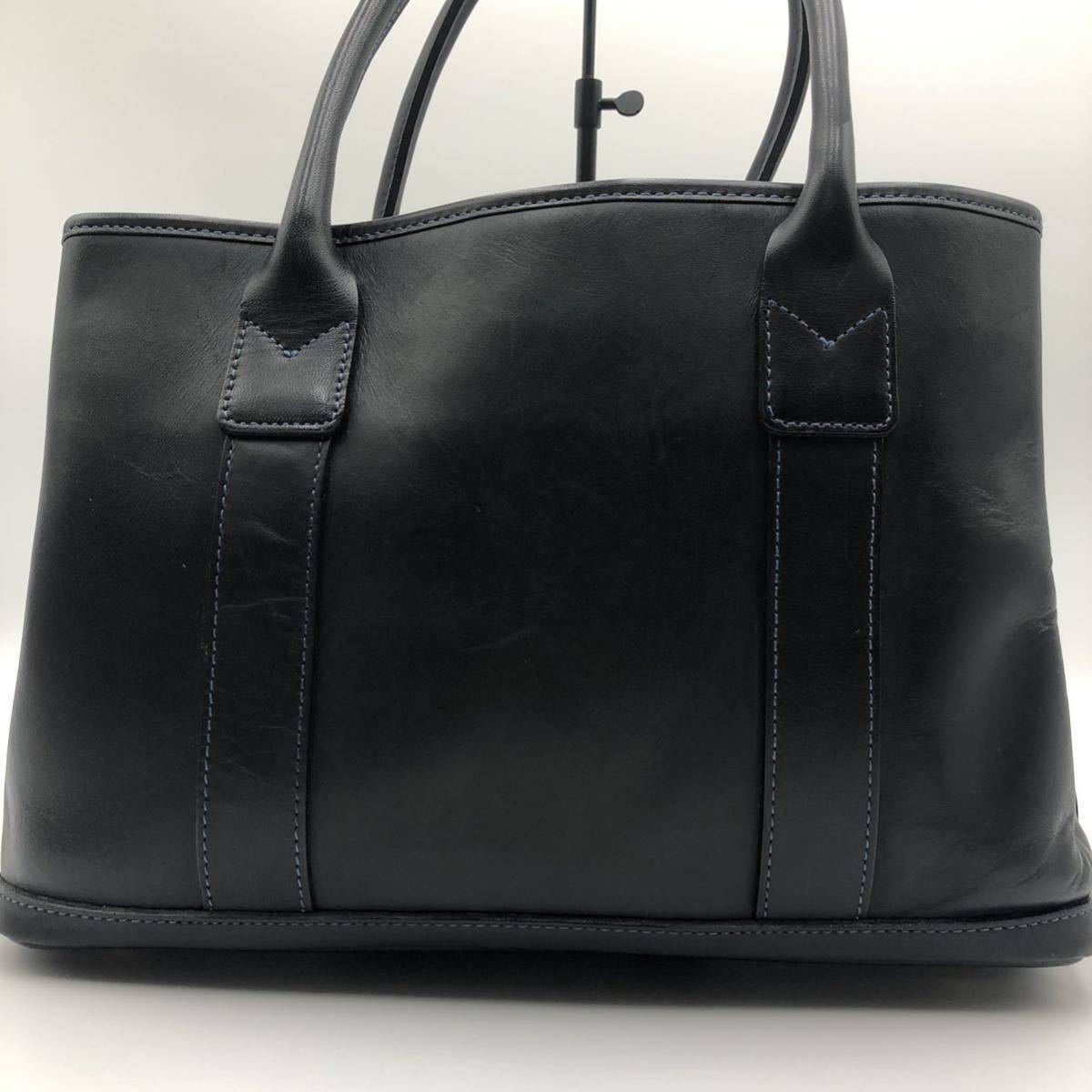 1円【美品】キタムラ Kitamura トートバッグ ハンド ビジネス メンズ