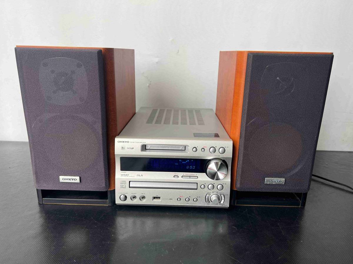 W3835　ONKYO FR-N7FX 　 CD/MDコンポ