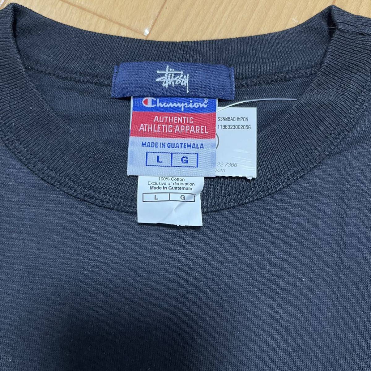 STUSSY 大阪難波チャプト Tシャツ L チャンピオン ステューシー