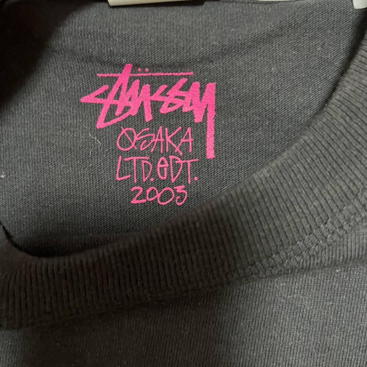 STUSSY 大阪難波チャプト Tシャツ L チャンピオン ステューシー