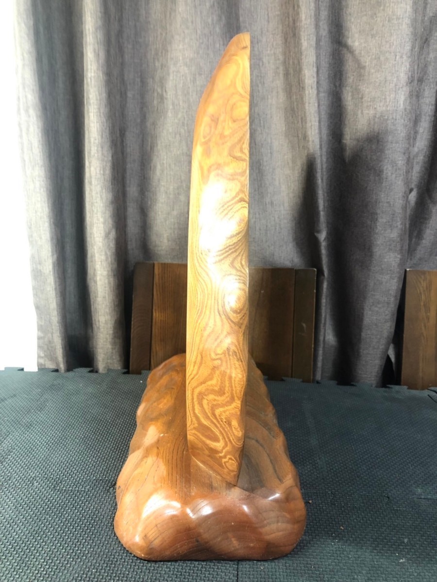 欅 けやき 天然木 インテリア 和室 天然木 置物 一枚板 玄関飾り 衝立 欅（