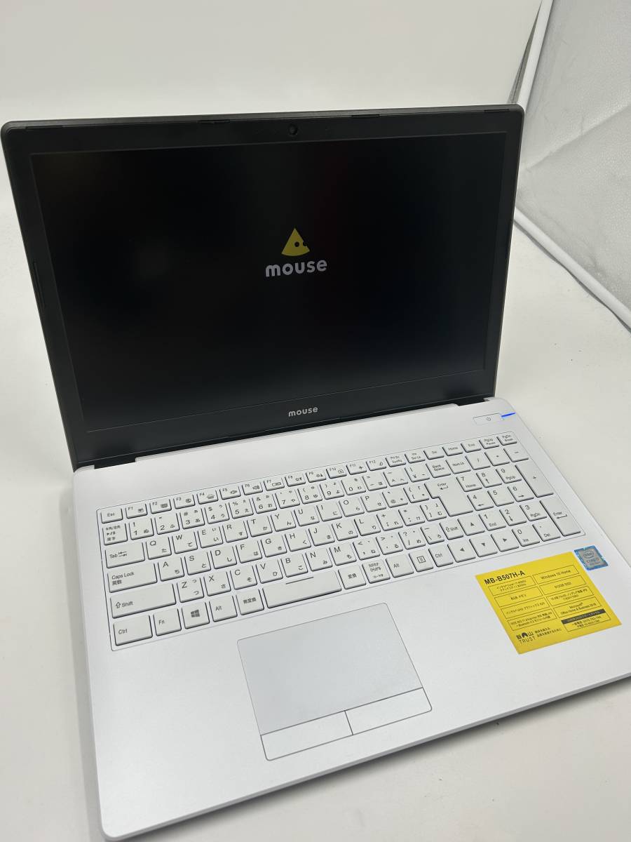 Mouse MB-B507H-A i7-8550U 1.80GHz 8GB SSD 512GB Windows 10 Home 15.6型