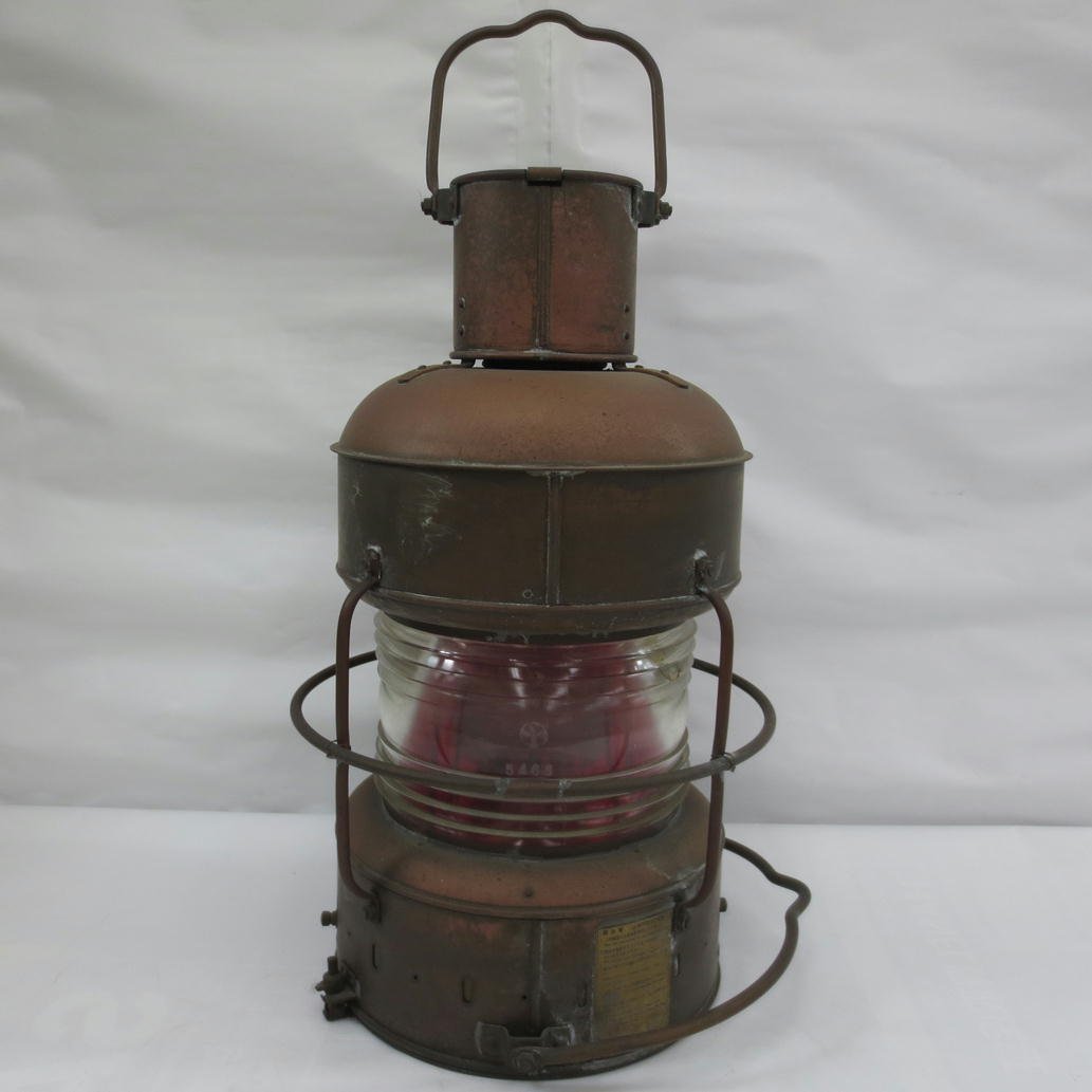 日本船燈株式会社 紅燈（油用） 日船式 第3号 船舶