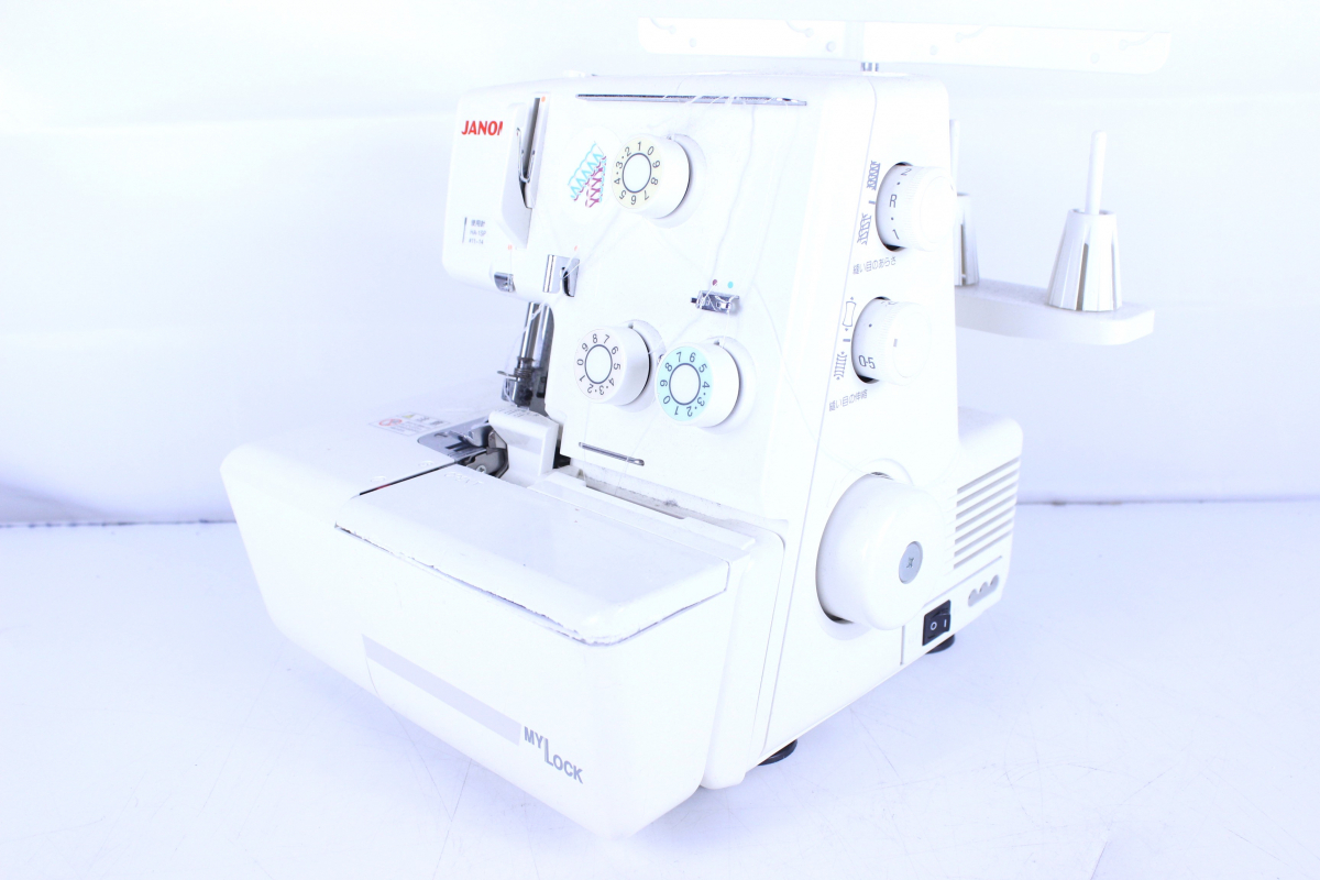 JANOME MY Lock 213D ロックミシン 788型 ジャノメミシン 通電確認済み 
