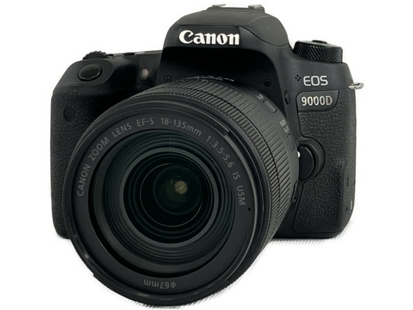 CANON EOS 9000D EF-S 18-135mm IS USM デジタル一眼レフカメラ レンズ付き 中古 良好 N8107507