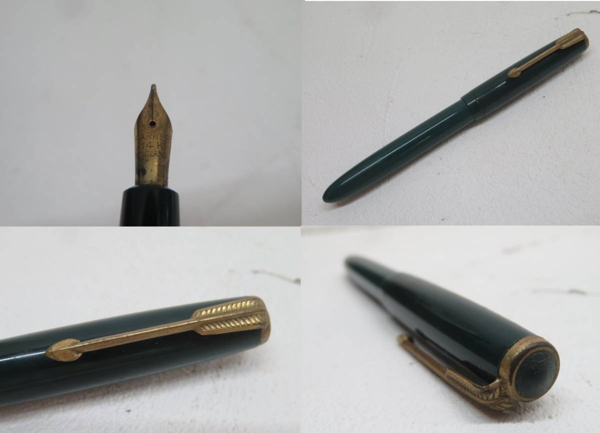 3本セット☆PARKER/Mont Blanc SLIMFOLD/WHYMPER 万年筆 ペン先/14K