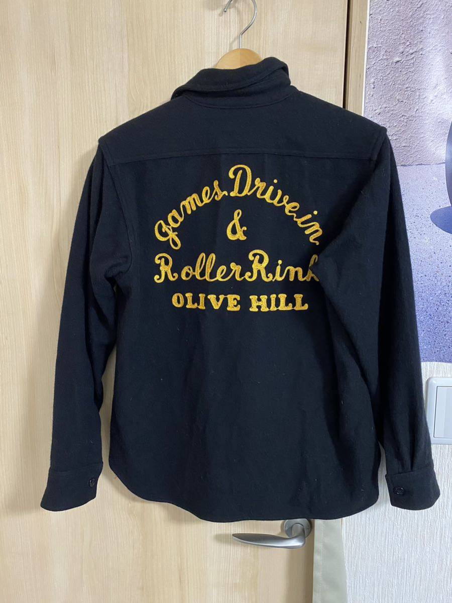 シュガーケーン　フェルト地シャツ