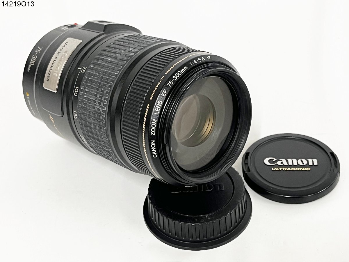 【動作未確認】Canon ウルトラソニックEF 300mm 1:4L 大人気，定番 ☆Canon キャノン ZOOM EF 75-300mm 1:4-5.6 IS