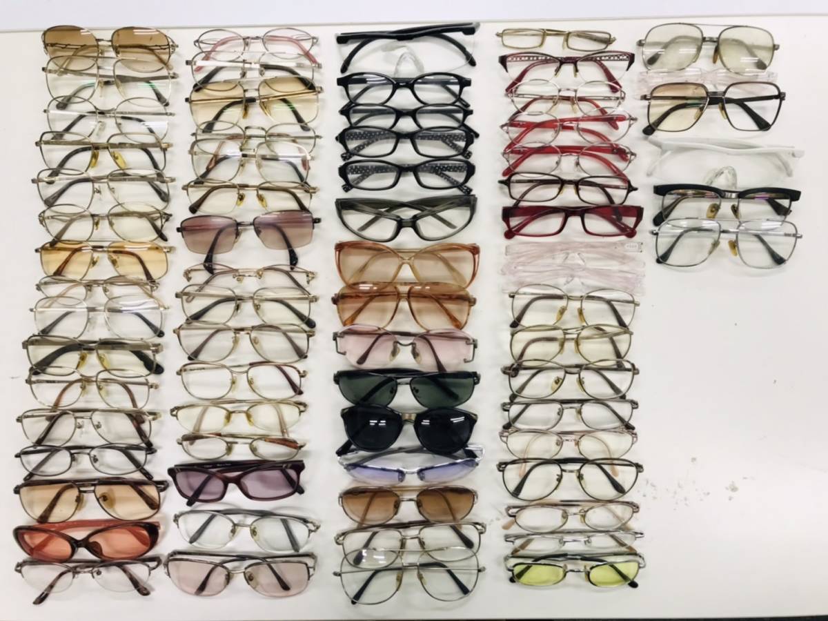 ◇眼鏡 まとめ売り 大量 メガネ サングラス 度入り眼鏡 伊達 メガネ