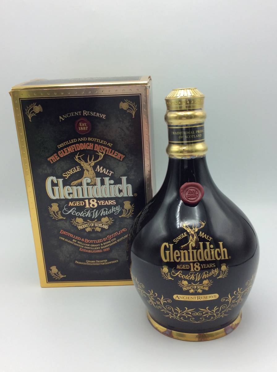 低価，爆買い】 BB99△＜未開栓＞Glenfiddich 箱付き グレンフィ