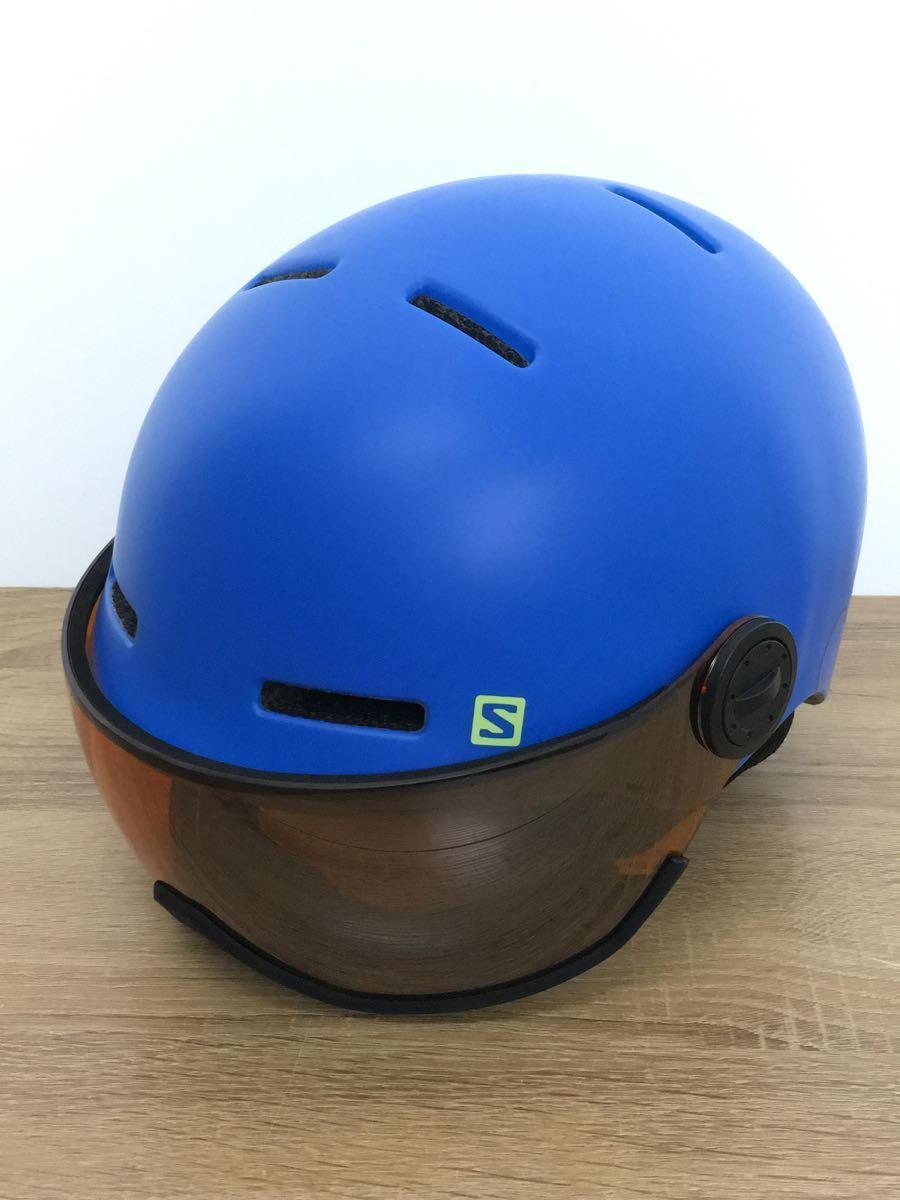 salomon◇GROM VISOR BLUE/スキースノーボードバイザーヘルメット/BLU