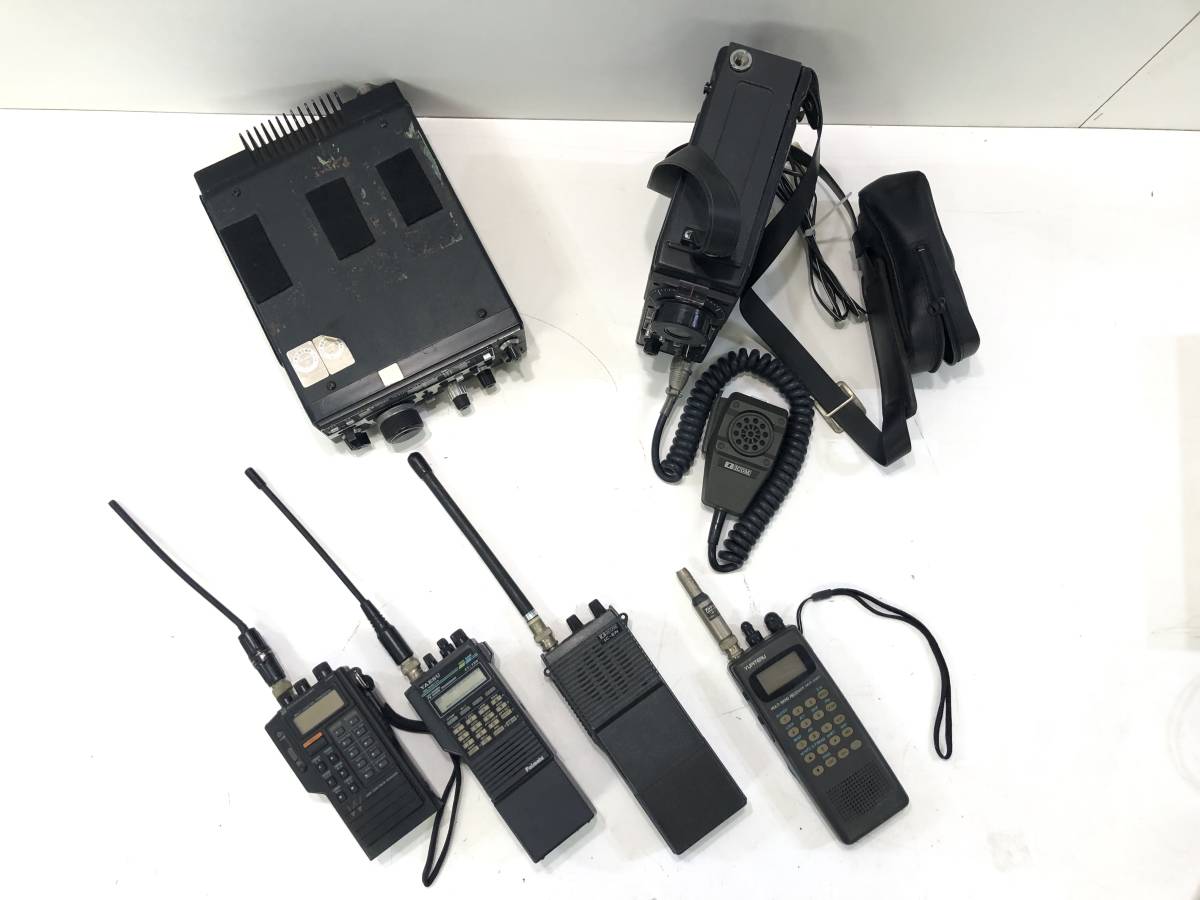 10.4.4【ICOM/YAESU/STANDARD他】トランシーバー・無線機 まとめ売り