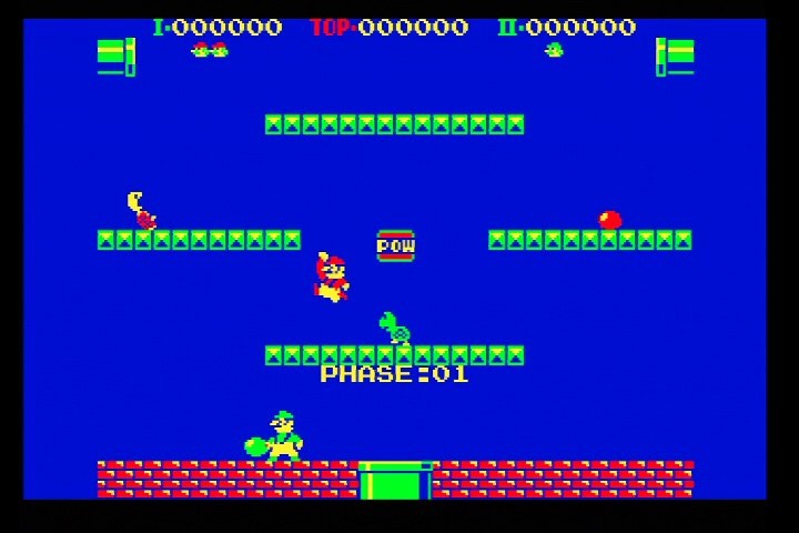 【送料込み】【動作確認済み】 PC-6001mkⅡ パンチボールマリオブラザーズ カセットテープのみ ハドソンソフト