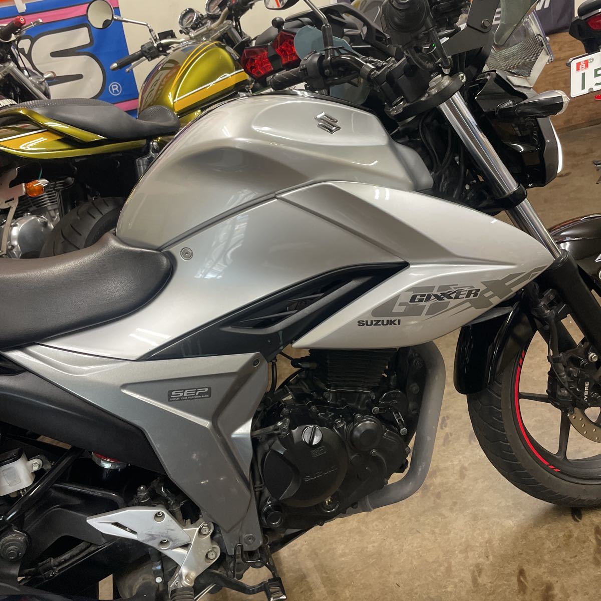 ジクサー150 | ジクサー 0 22Racing バイクマフラー 2BK-ED13N メーターバイザーロング ED22B 2020年 ED13N ジクサー250 バイクの中古が安い!激安で譲ります・無料で 新車 スズキ 二輪車
