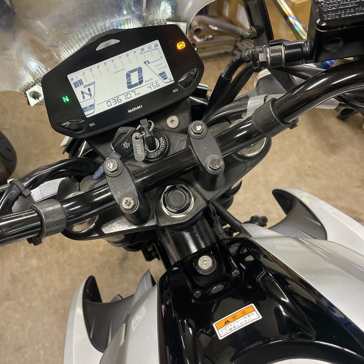 ジクサー150 | ジクサー 0 22Racing バイクマフラー 2BK-ED13N メーターバイザーロング ED22B 2020年 ED13N ジクサー250 バイクの中古が安い!激安で譲ります・無料で 新車 スズキ 二輪車