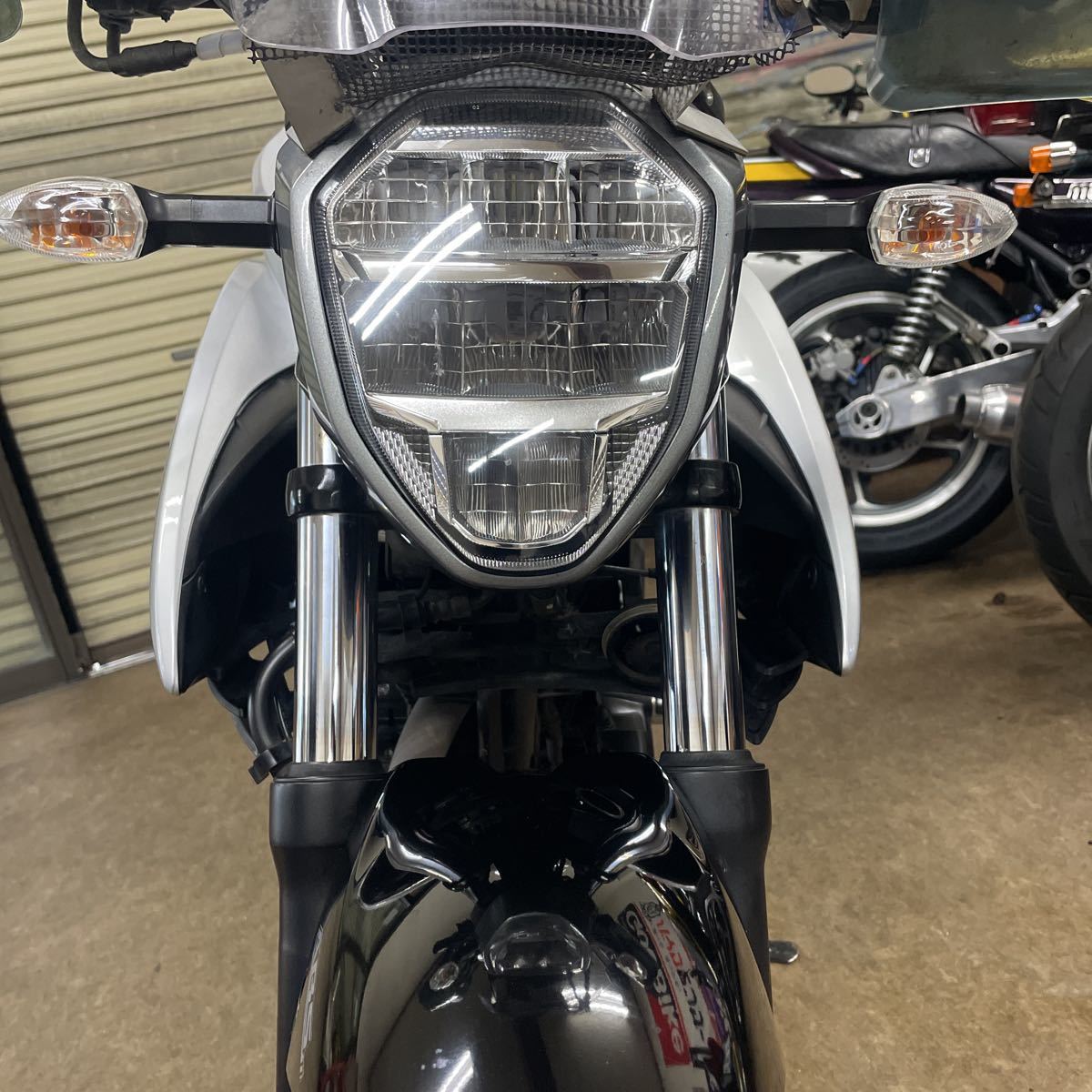 ジクサー150 | ジクサー 0 22Racing バイクマフラー 2BK-ED13N メーターバイザーロング ED22B 2020年 ED13N ジクサー250 バイクの中古が安い!激安で譲ります・無料で 新車 スズキ 二輪車