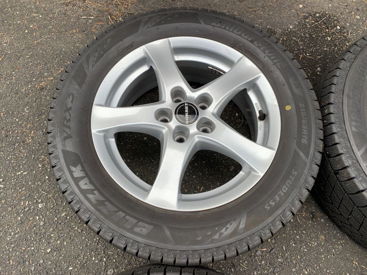 希少売切】BORBETアルミホイール☆VW・アウディ等☆16インチ☆6.5J