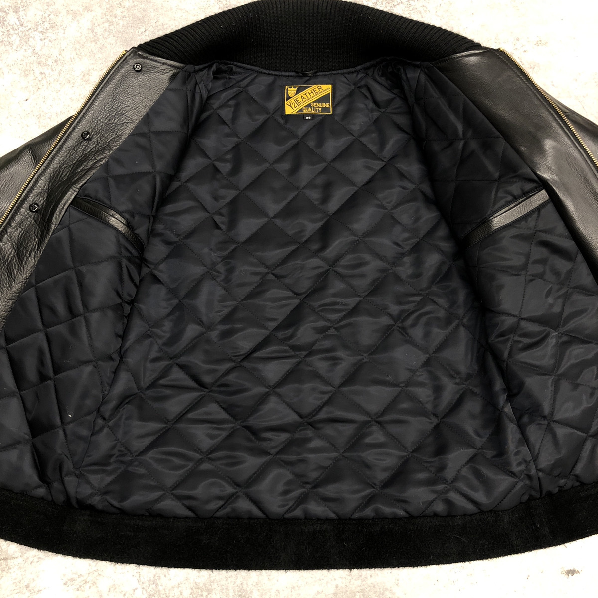 △Y'2 LEATHER ワイツー レザー Leather Pharaoh Jacket レザー