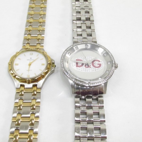 ☆着物10☆ 1円 ELGIN/DIESEL/D&G/EMPORIO ARMANI/他 腕時計 メンズ 