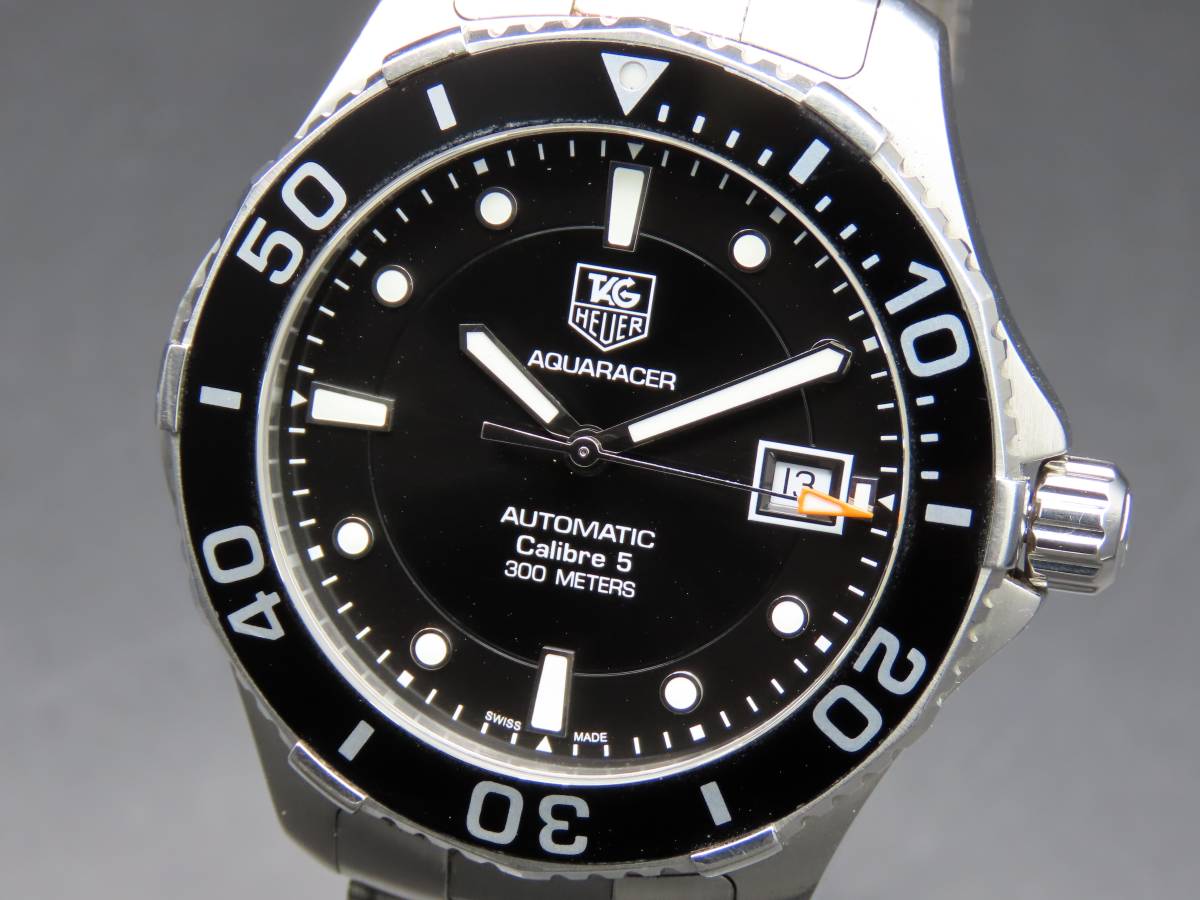 タグホイヤー TAG HEUER 0 CK1110 1円☆稼働品タグホイヤーWE1211-R 1