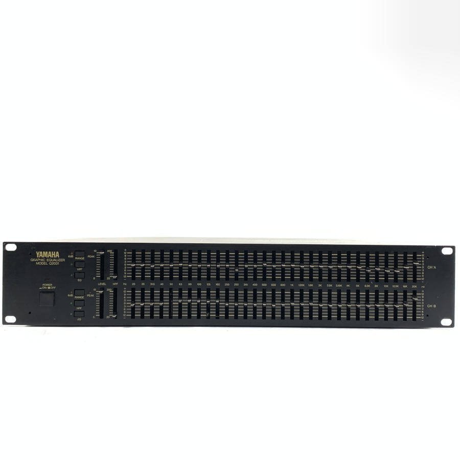 YAMAHA Q2031 ヤマハ グラフィックイコライザー☆現状品【TB】 【公式