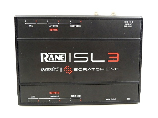 中古 RANE serato SCRATCH LIVE SL3 DJシステム O1799186 【公式通販】