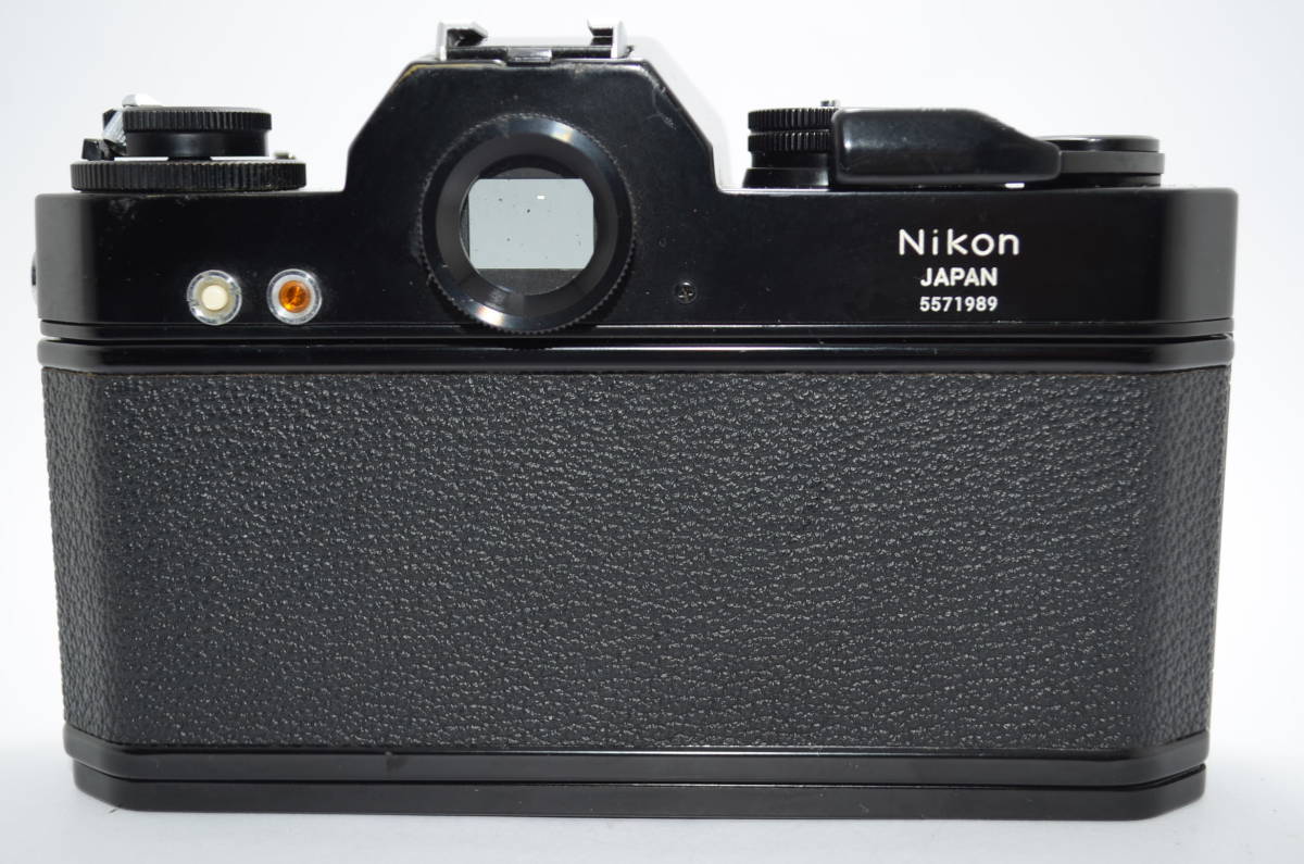 ニコマート　EL　ブラックボディ　（フイルムカメラ） EL ニコン Nikomat Nikon ニコマート ブラック ボディ - フィルム