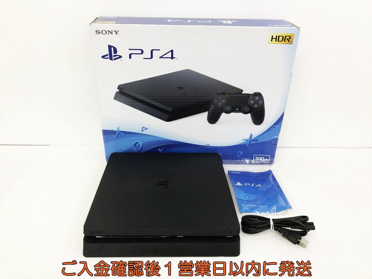 1円】PS4 本体/箱 セット 500GB ブラック SONY PlayStation4 CUH-2200A 