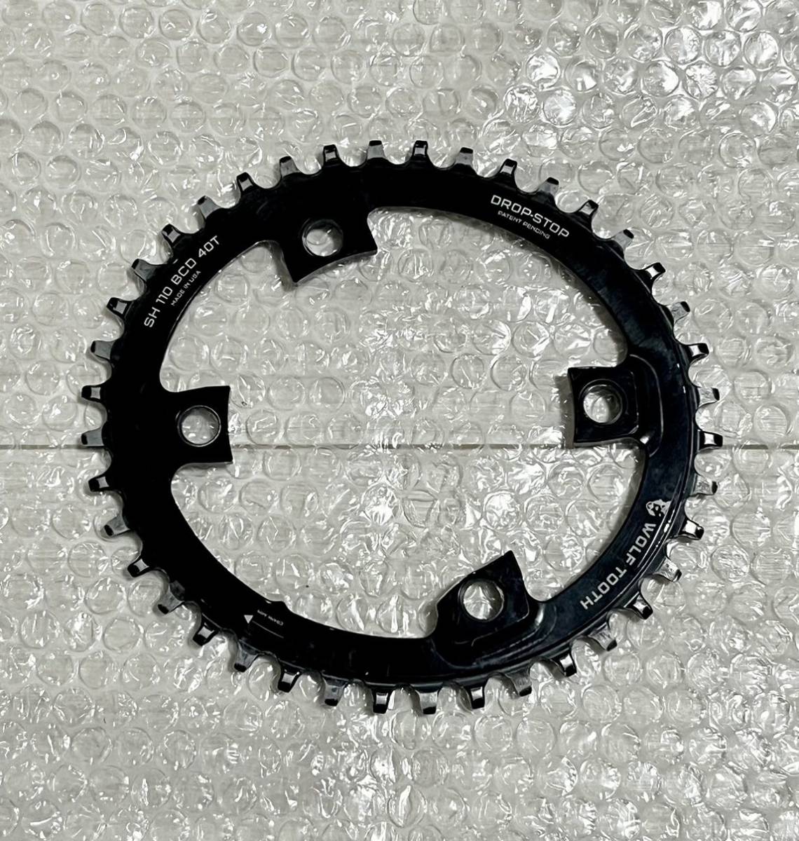 WOLF TOOTH 40T 楕円チェーンリング 4アームPCD110 ナローワイド