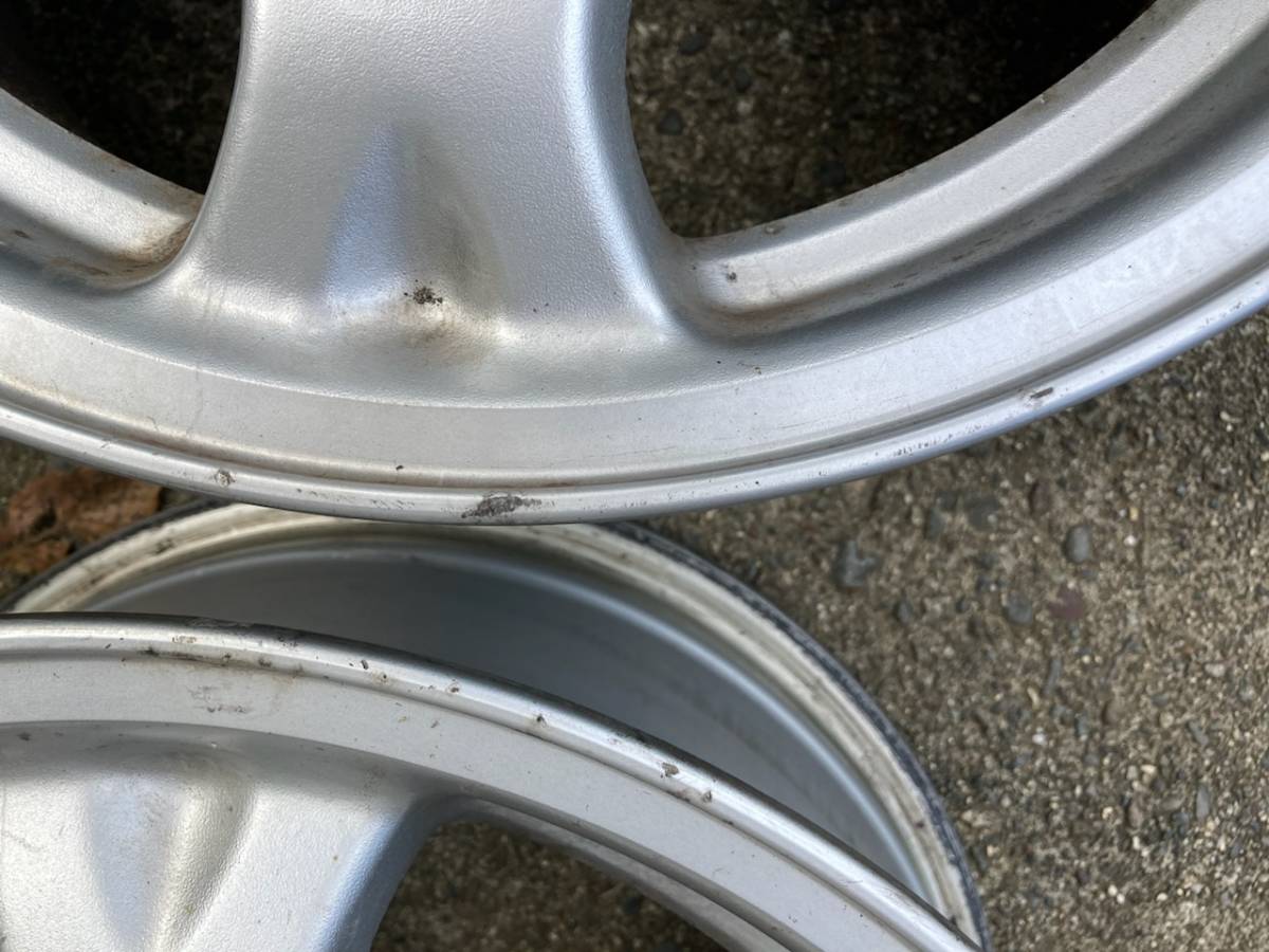 スバル GC8/GF8 インプレッサ 純正アルミ 16×7JJ＋53 5穴 PCD100 4本セット 傷 汚れ 多め インプレッサ | GC8 16インチ ホイール 鍛造