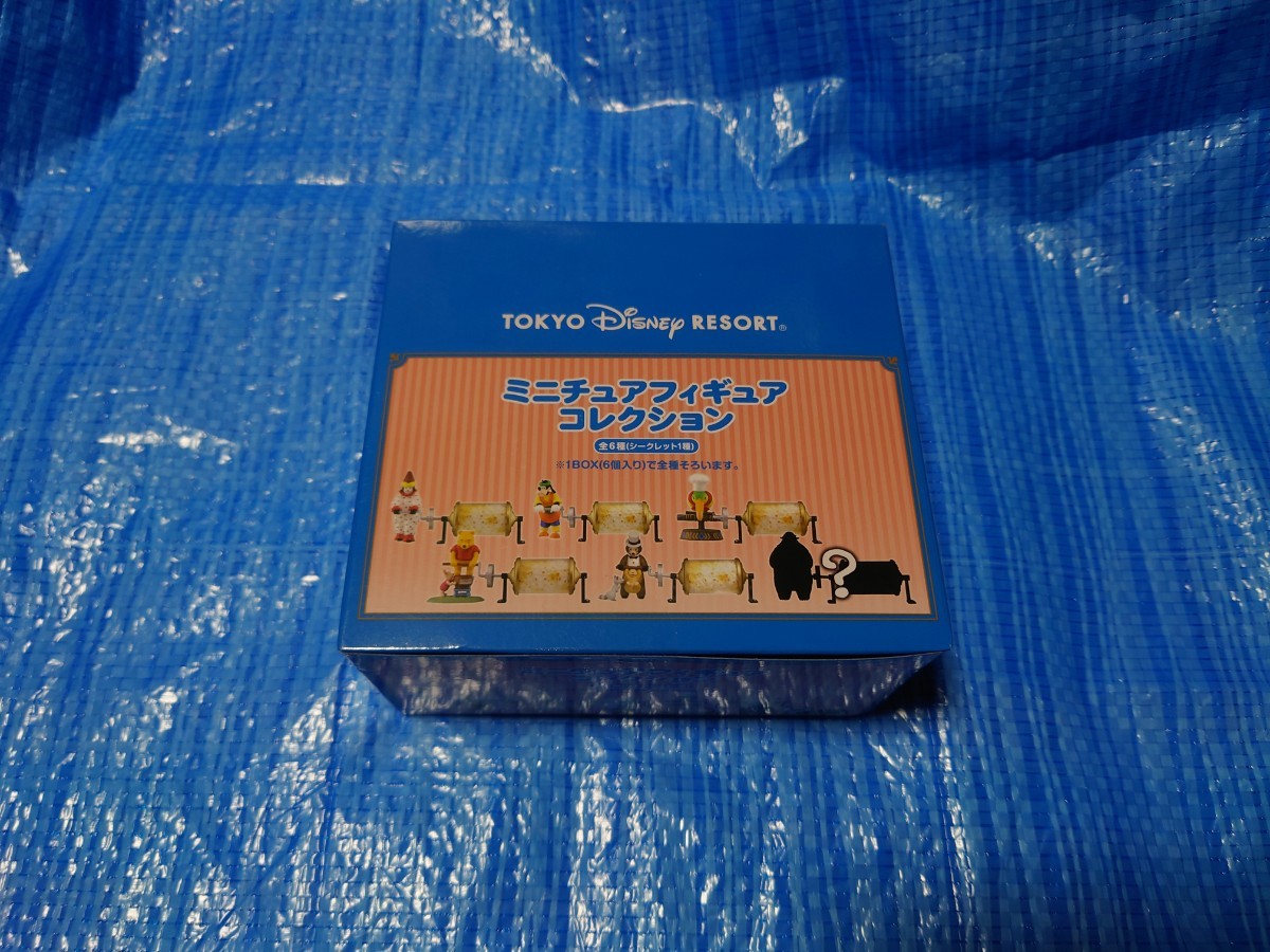 [新品・未開封]東京ディズニーリゾート ミニチュアフィギュアコレクション ポップコーンワゴン 1セット TDR TDL TDS ポップコーンバケット