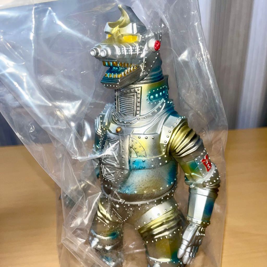 S.H.MonsterArts キングギドラ (1972)　地球攻撃命令 未開封 イエロー目 メカゴジラ 350 シルバーver. マルサン MARUSAN ゴジラ