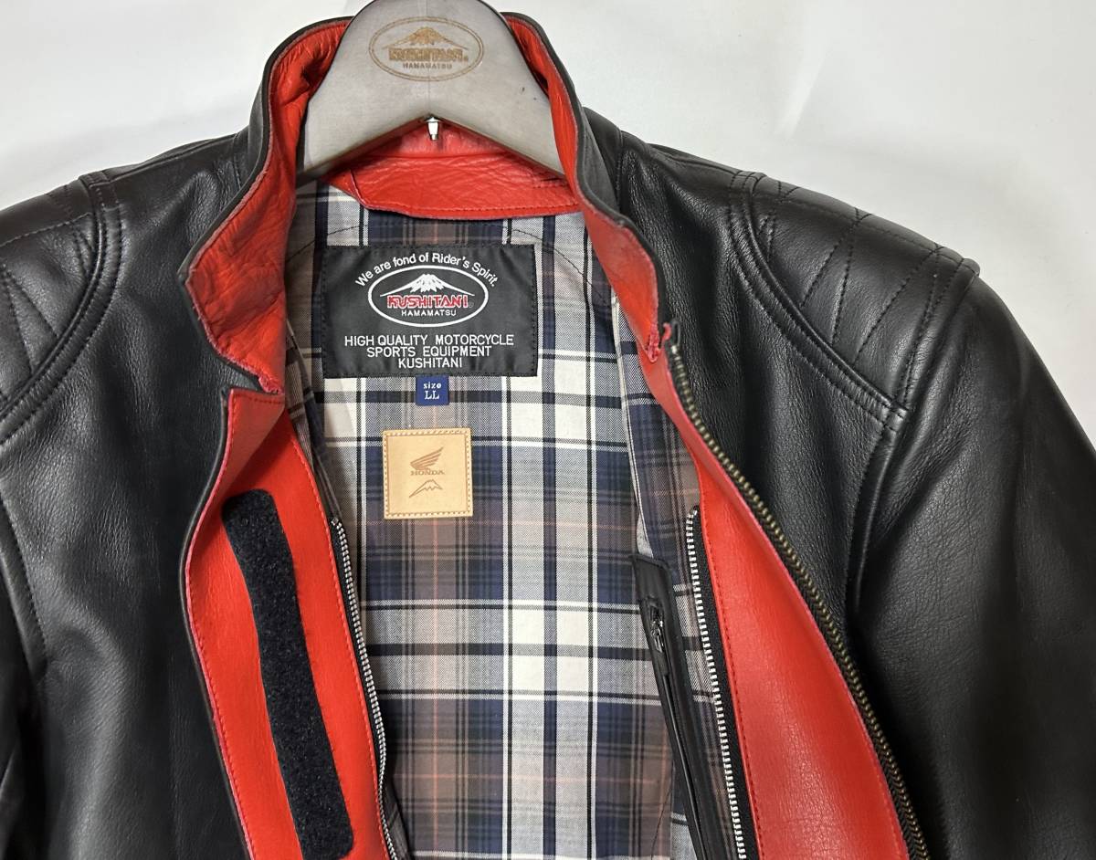 HONDA別注 KUSHITANI クシタニ K-0672ZH UNFINISHED JACKET II アン 