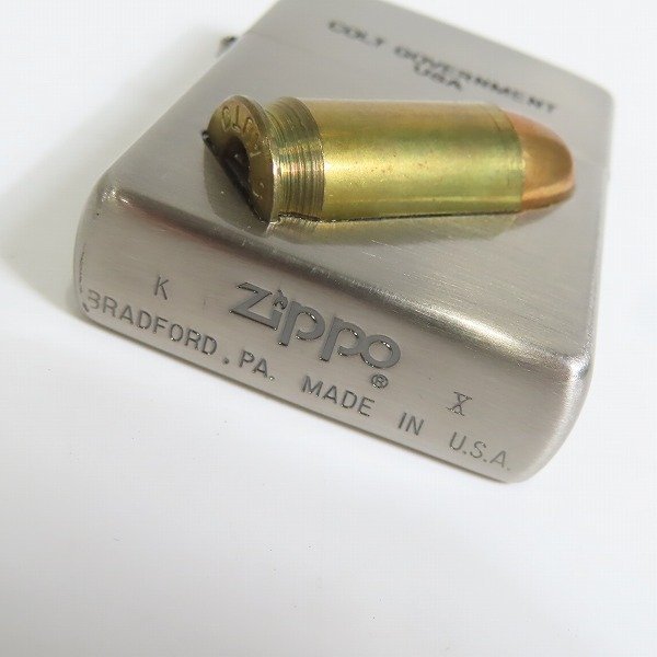ZIPPO/ジッポー 45Automatic COLT GOVERNMENT USA 銃弾/弾丸 ZIPPO/ジッポー 45Automatic COLT GOVERNMENT USA 銃弾/弾丸